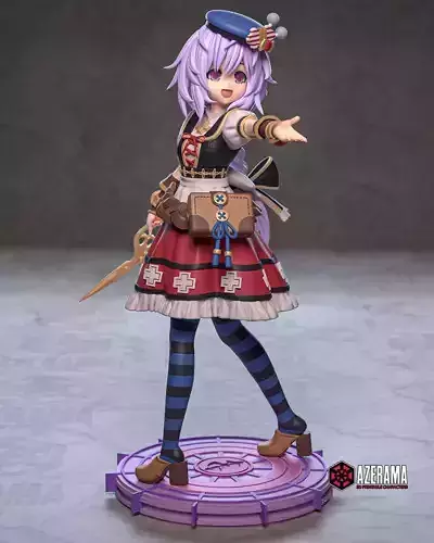 Plutia Seamstress STL Ready for 3D Printing 3D print model