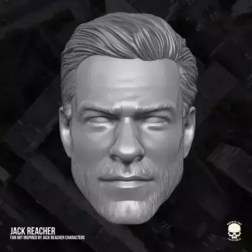 Jack Reacher Fan Art 3D Printables for Action Figures