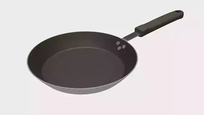 pan 3d model with PBR texture