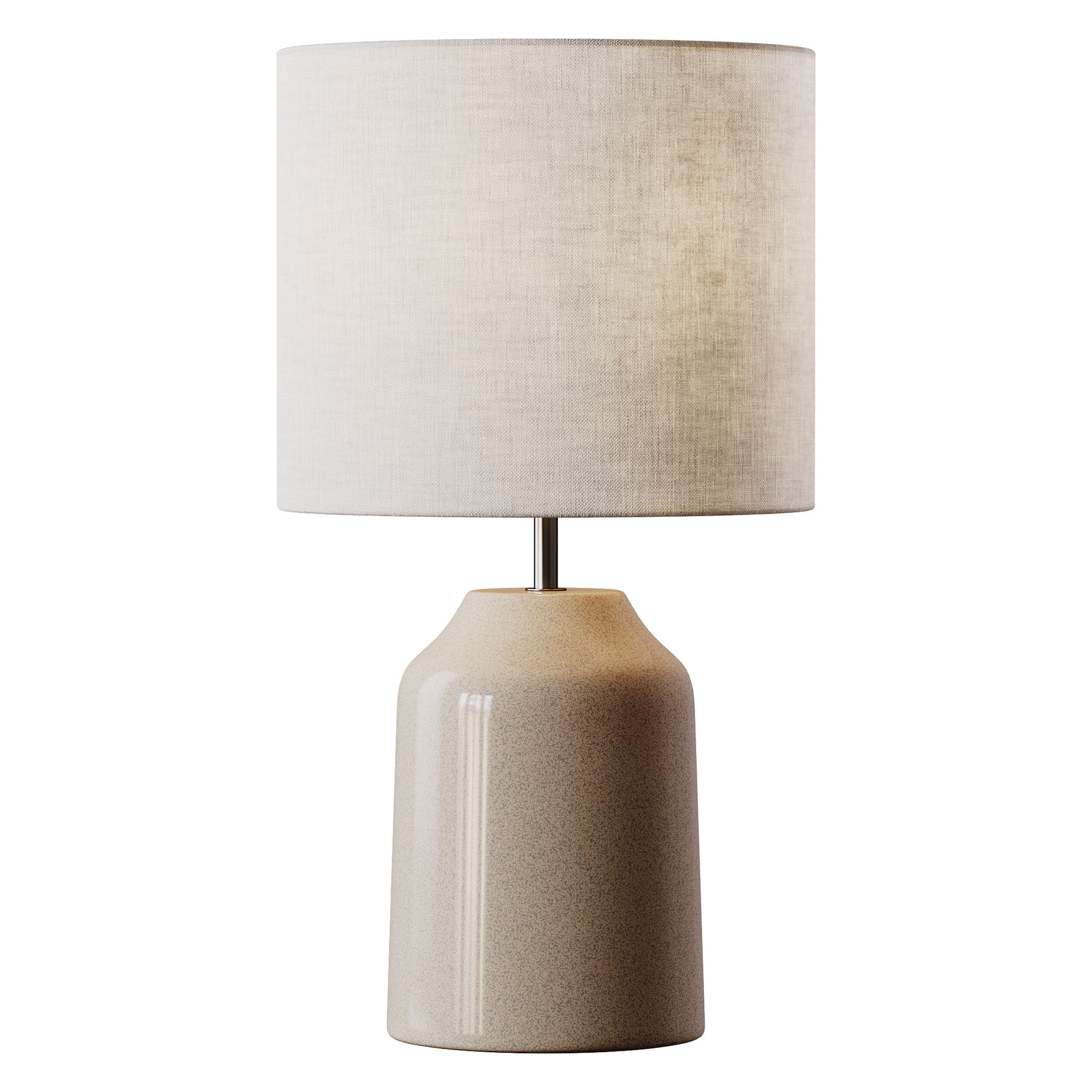 Kleine tafellamp Sandy Glow van keramiek 3D model_9