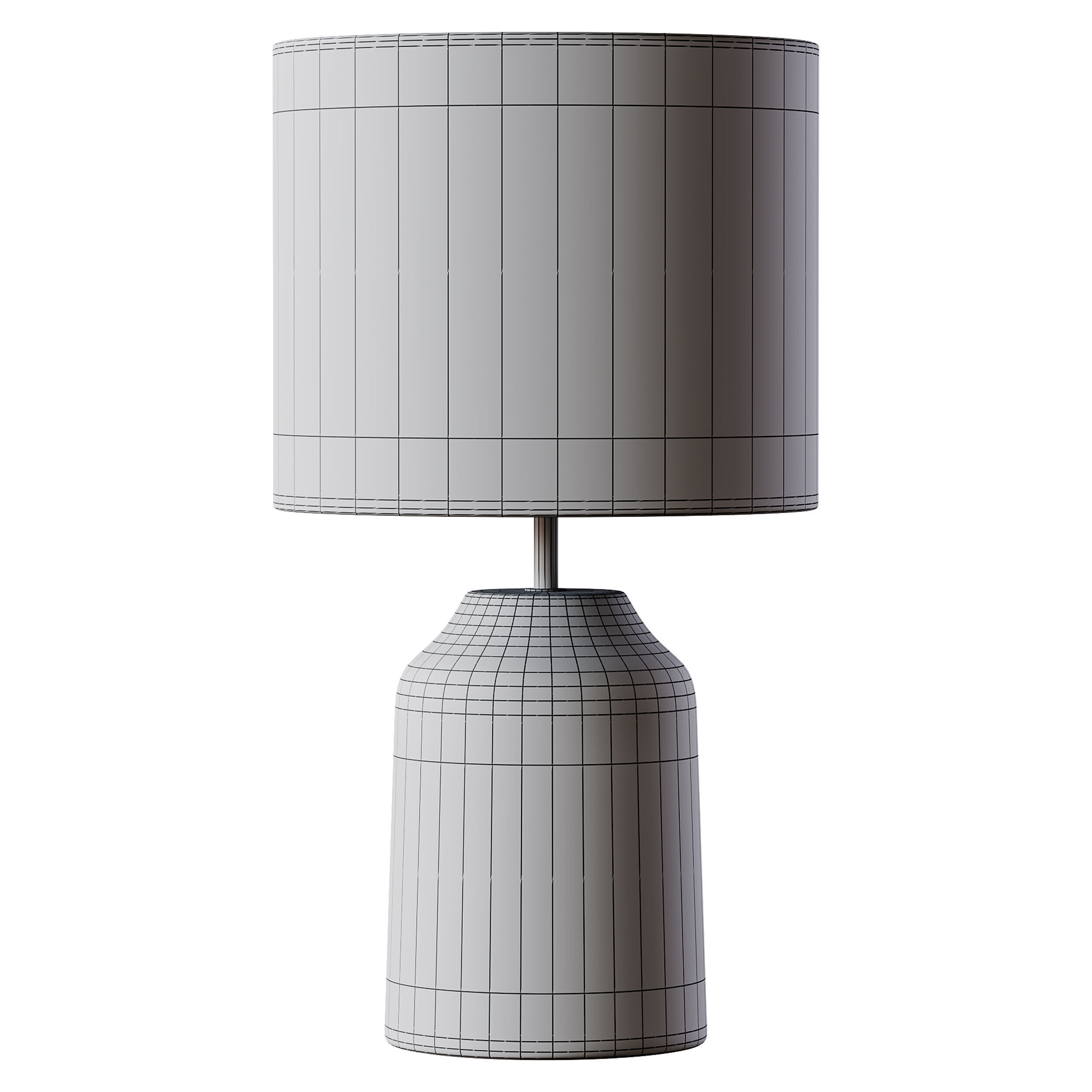 Kleine tafellamp Sandy Glow van keramiek 3D model_13