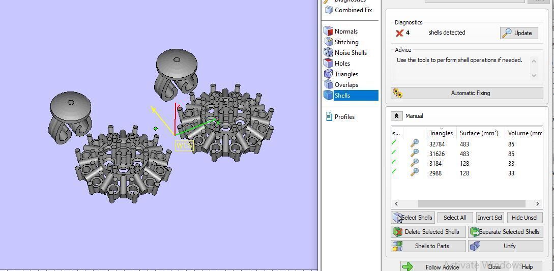 small earring with push 3D print model_17