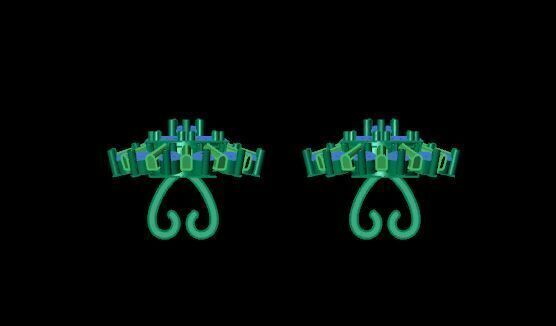 small earring with push 3D print model_11