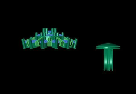 small earring with push 3D print model_12