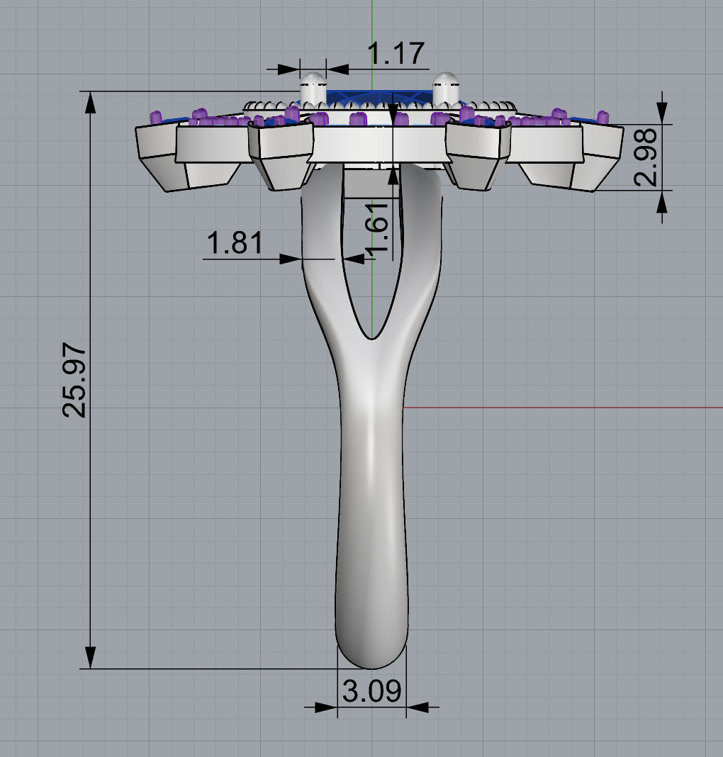 Vintage Ring 3D print model_13