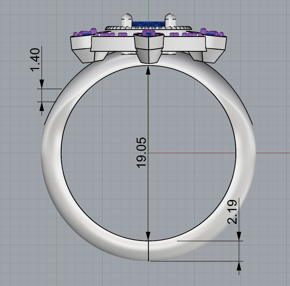 Vintage Ring 3D print model_14