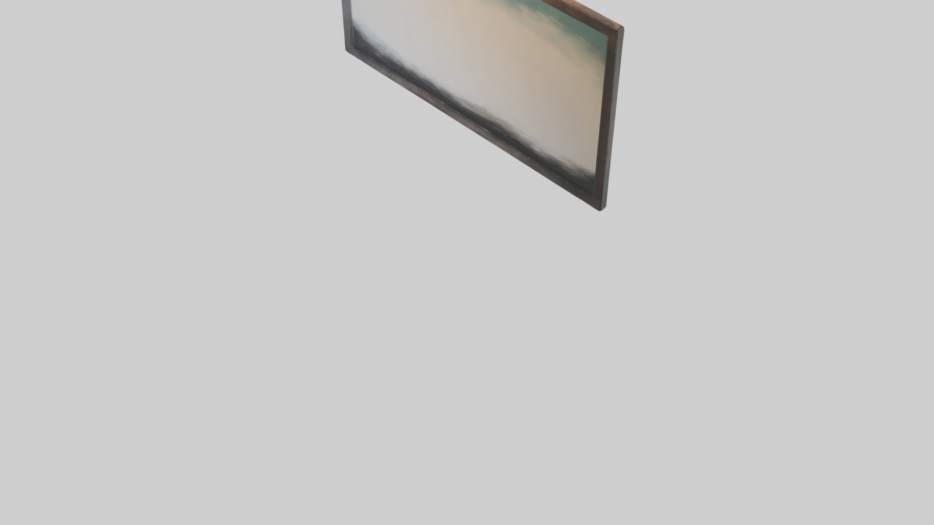 Handpainted Canvas Art Low-poly 3D model_4