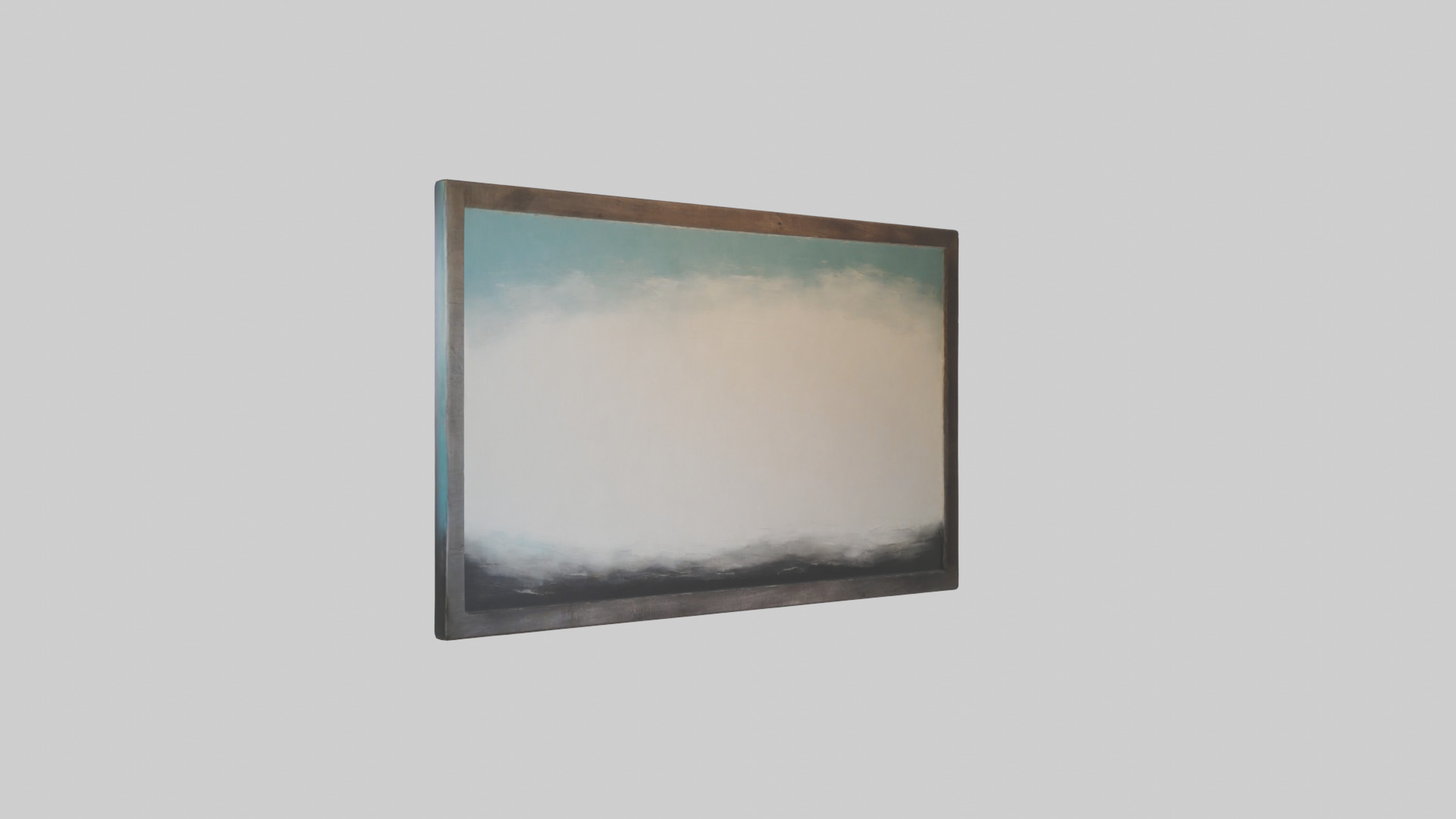 Handpainted Canvas Art Low-poly 3D model_1