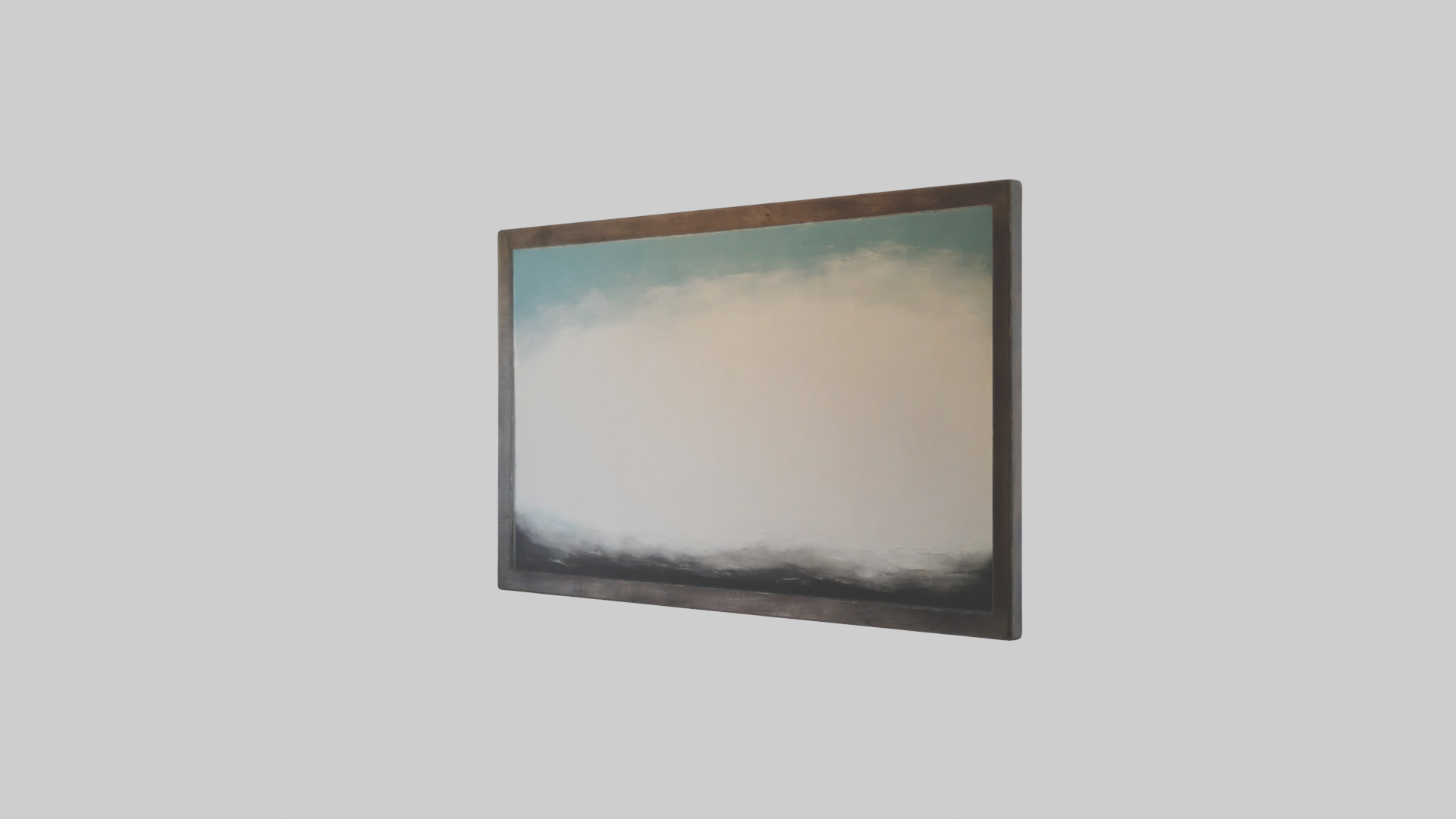 Handpainted Canvas Art Low-poly 3D model_2