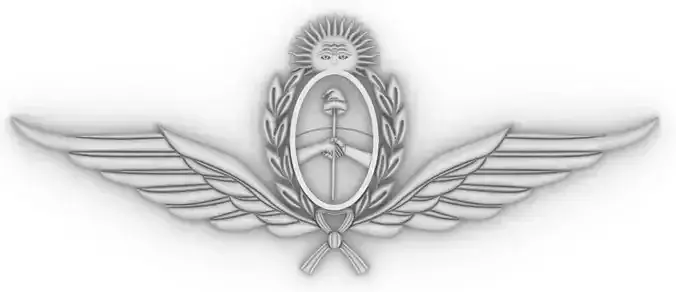 Argentina Escudo Fuerza Aerea air force shield 3D print model