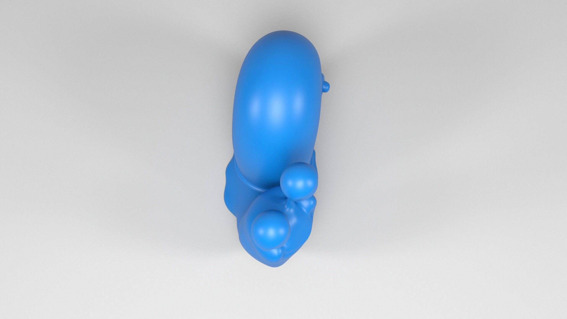 Funny snail 2 3D print model_5
