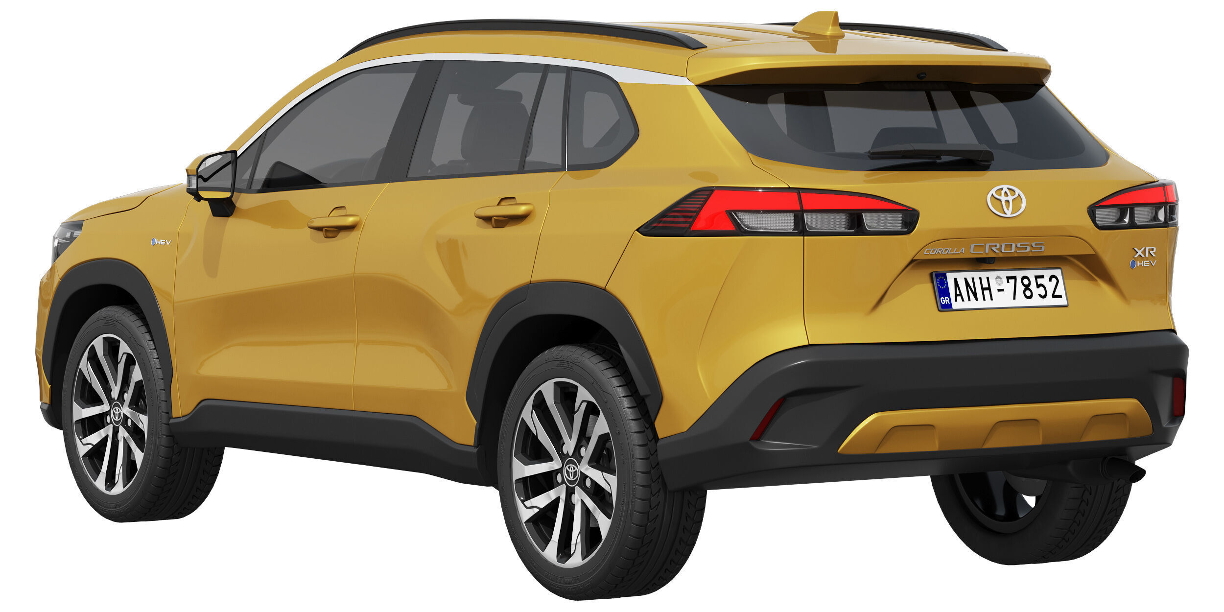 Toyota Corolla Cross Hybrid 2025 3D model_2