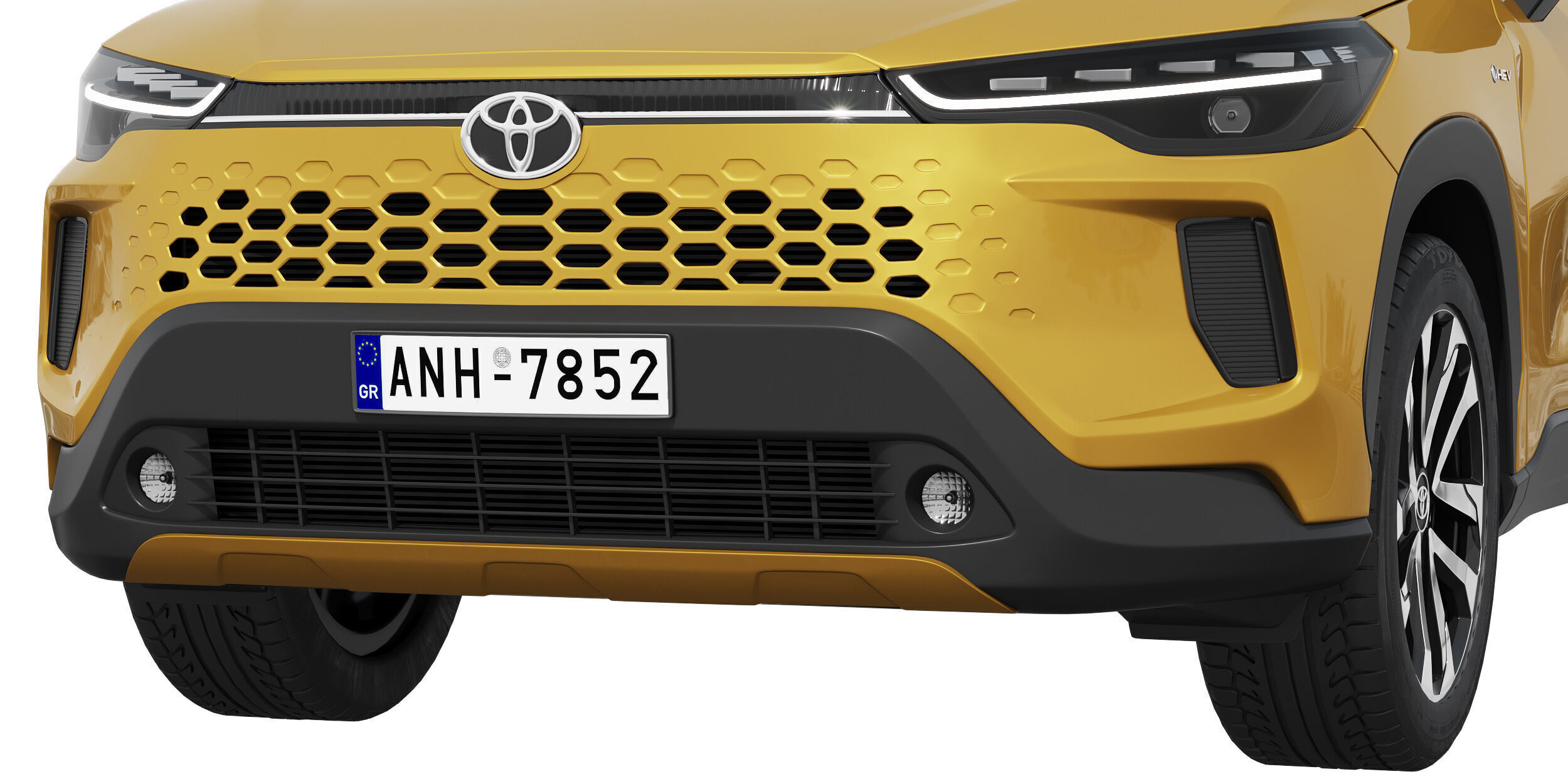 Toyota Corolla Cross Hybrid 2025 3D model_9