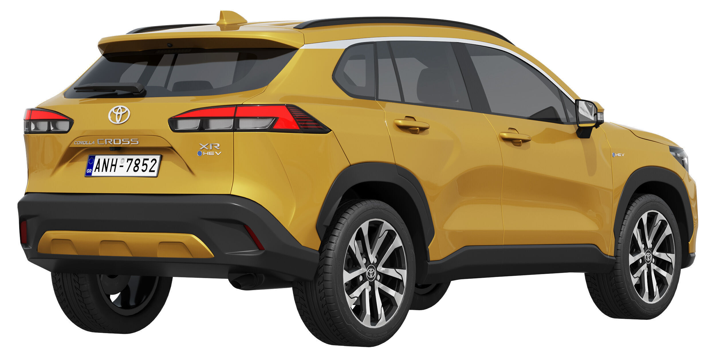 Toyota Corolla Cross Hybrid 2025 3D model_3