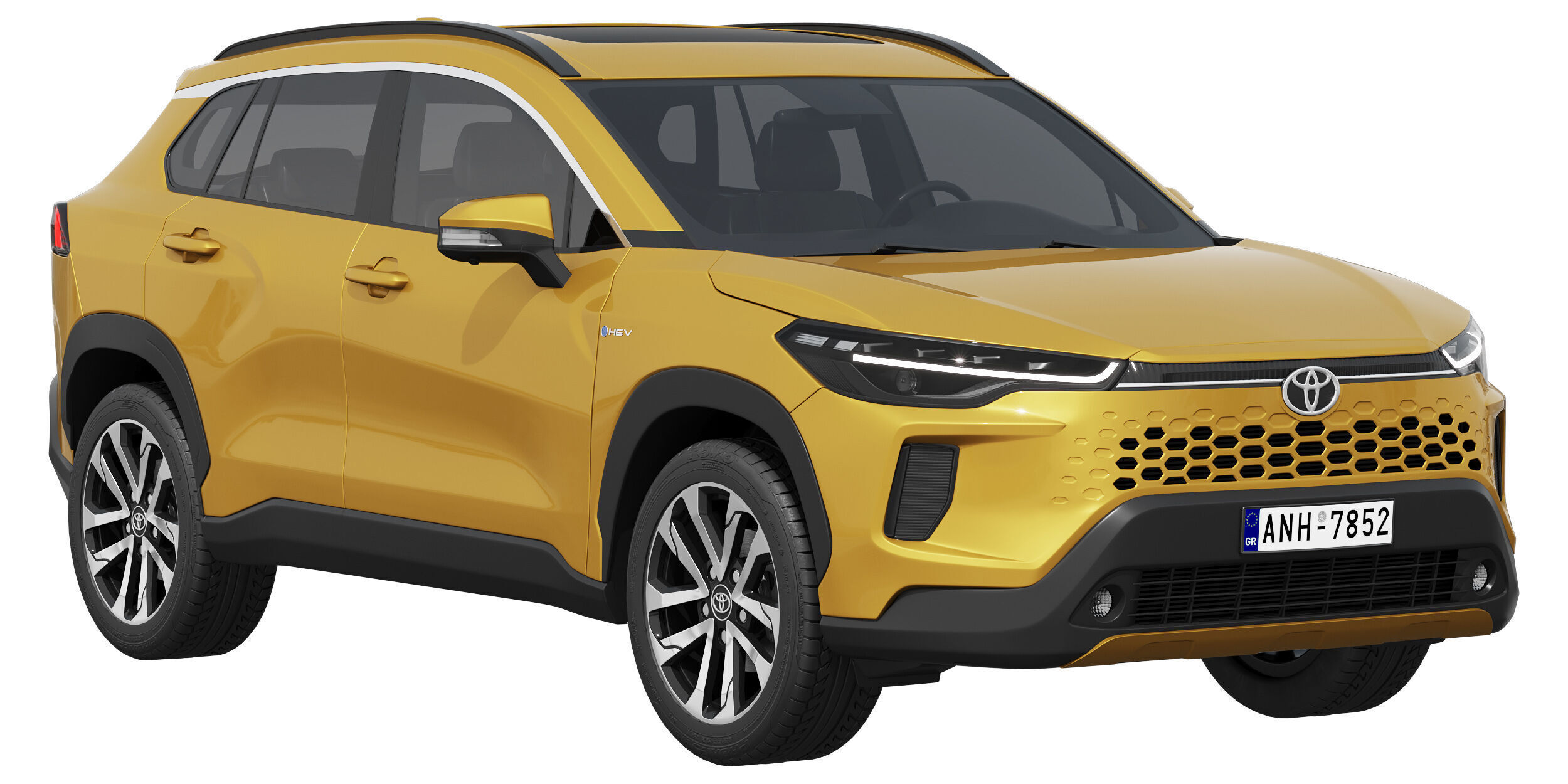 Toyota Corolla Cross Hybrid 2025 3D model_1