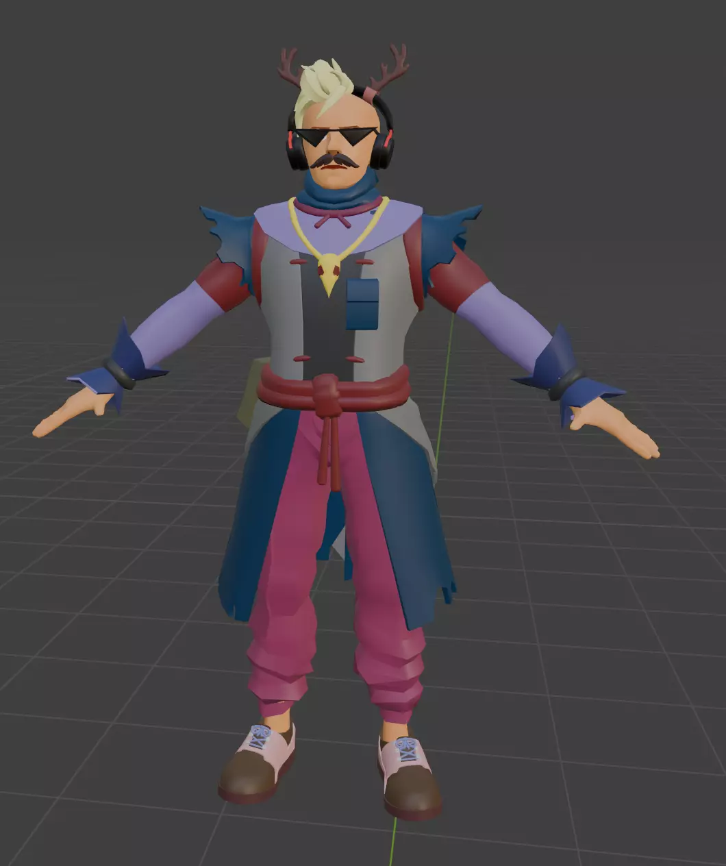Characters 6 3D model_0