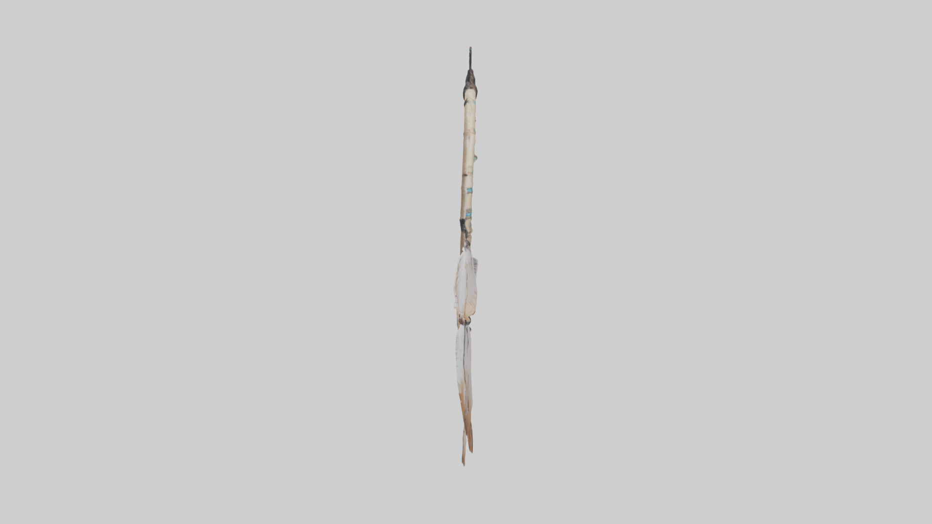 Hanging dreamcatcher model Low-poly 3D model_12