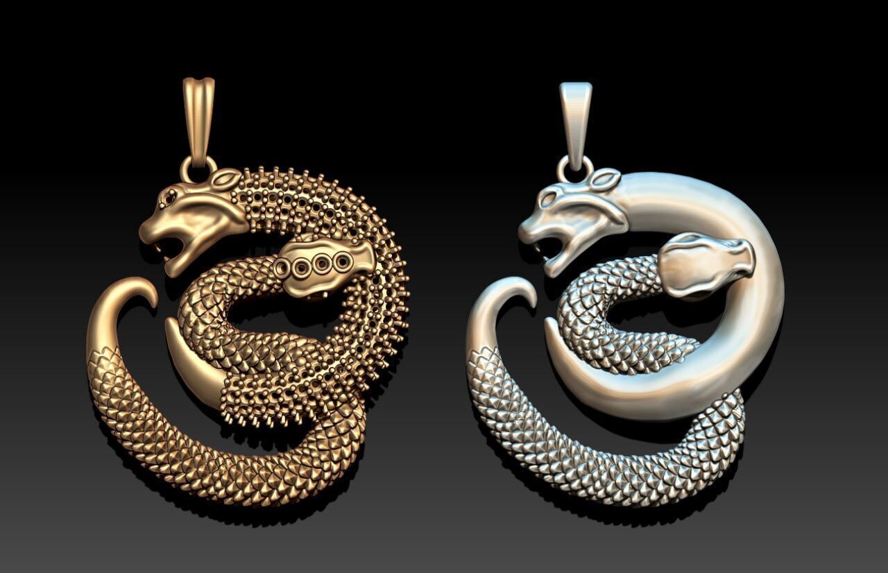 Snake-panter M37 3D print model_3