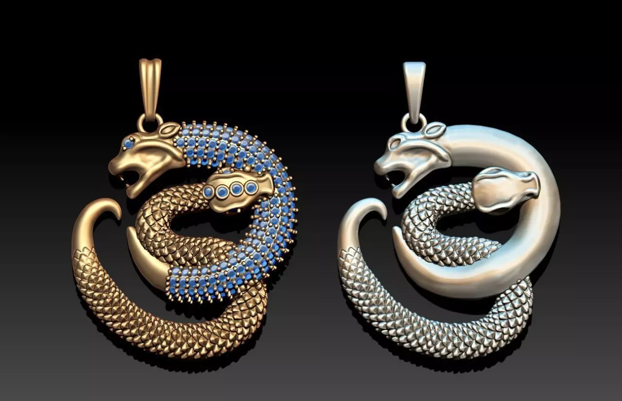 Snake-panter M37 3D print model_0