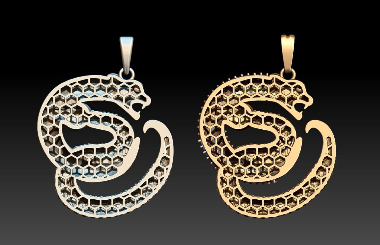 Snake-panter M37 3D print model_2