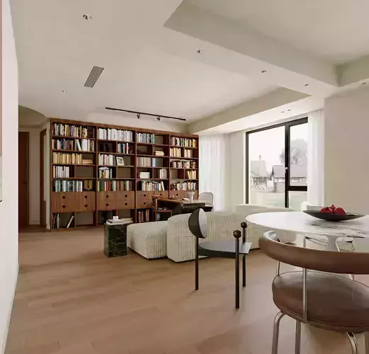 Apartment interior scenes 