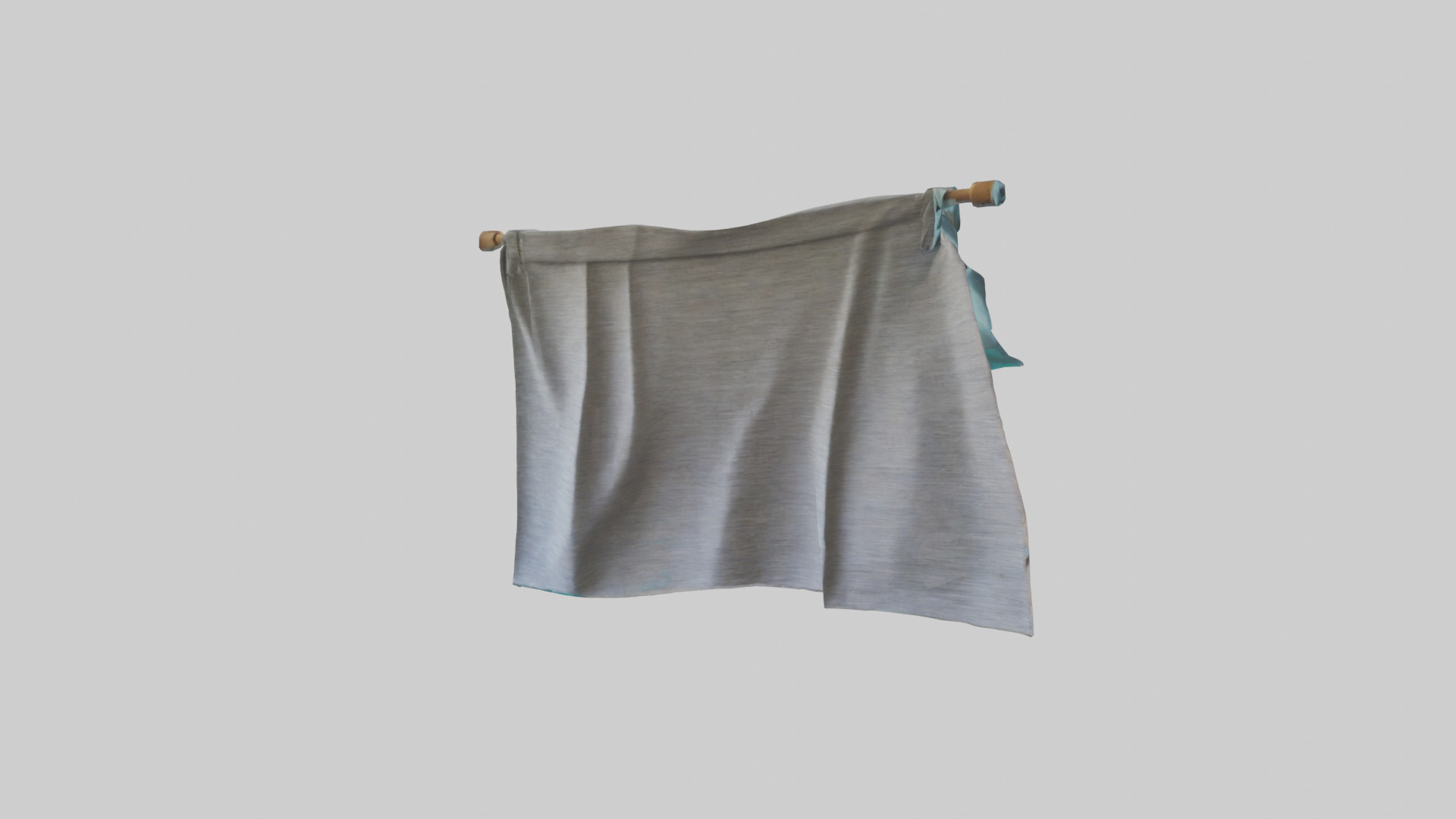 Hanging Fabric Wall Art Low-poly 3D model_11