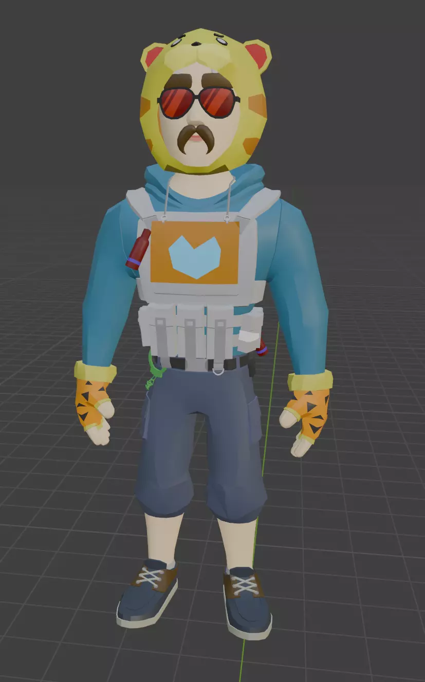 Character 16 3D model_0