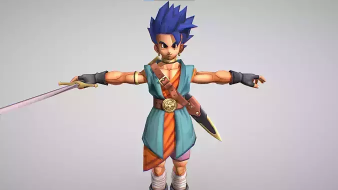 Hero Rek - Dragon Quest Rivals Ace
