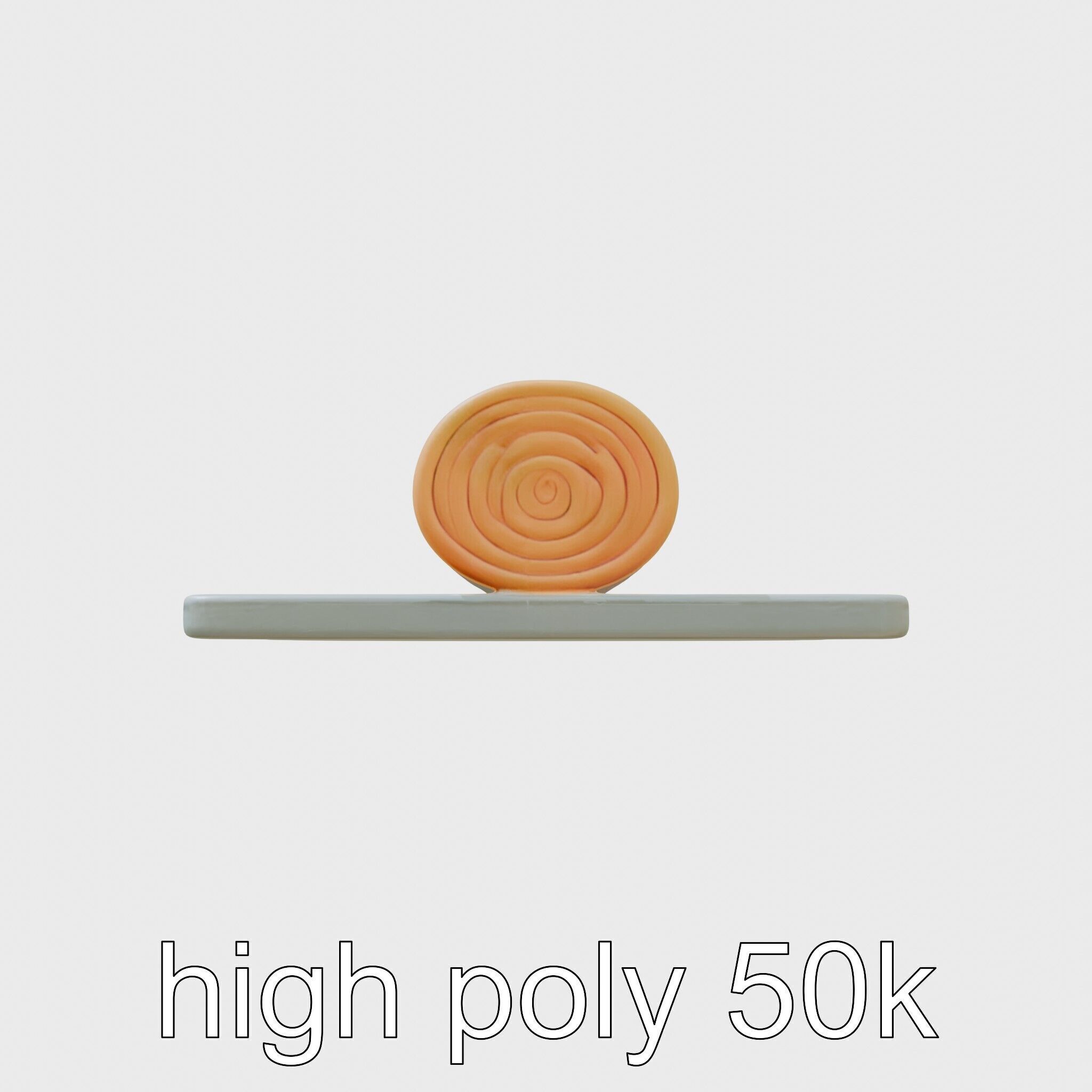 Gymnastics Safety Mat with Soft Padding Low-poly 3D model_11