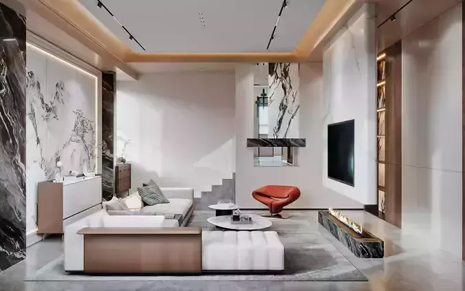 Apartment interior scenes        