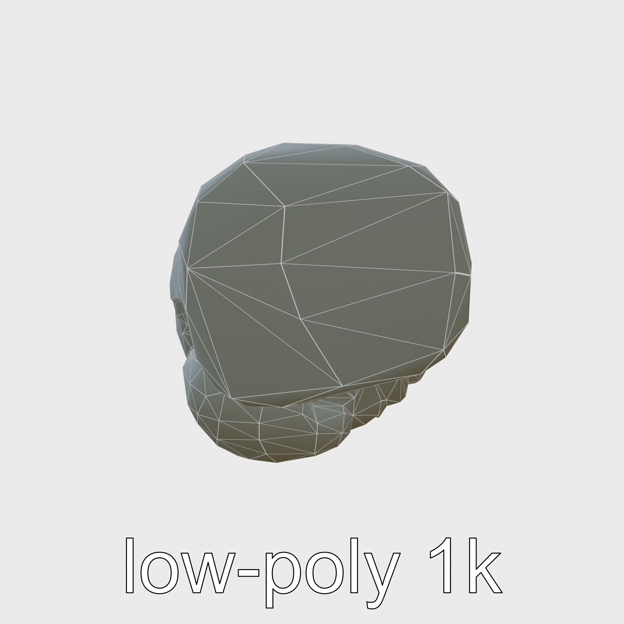 Boxing Glove with Protective Cushioning Model Low-poly 3D model_10