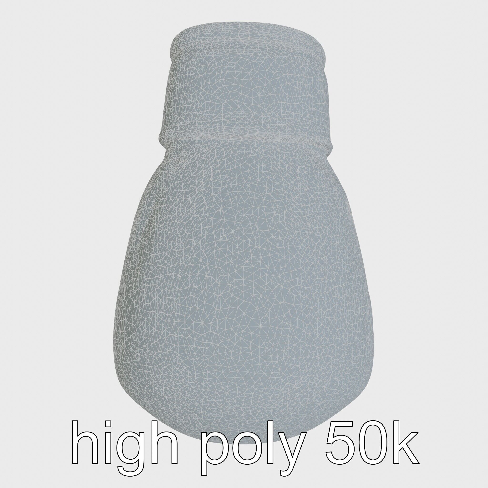 Boxing Glove with Protective Cushioning Model Low-poly 3D model_30