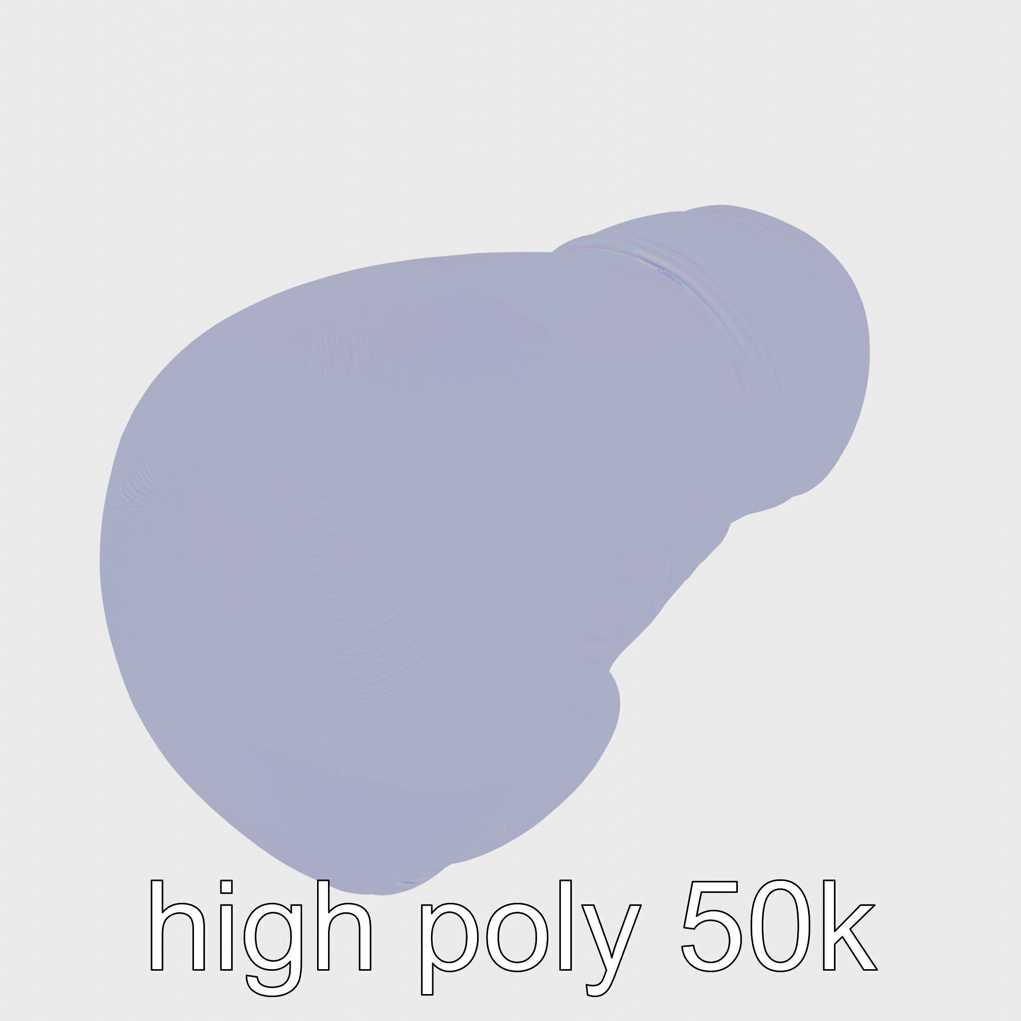 Boxing Glove with Protective Cushioning Model Low-poly 3D model_14