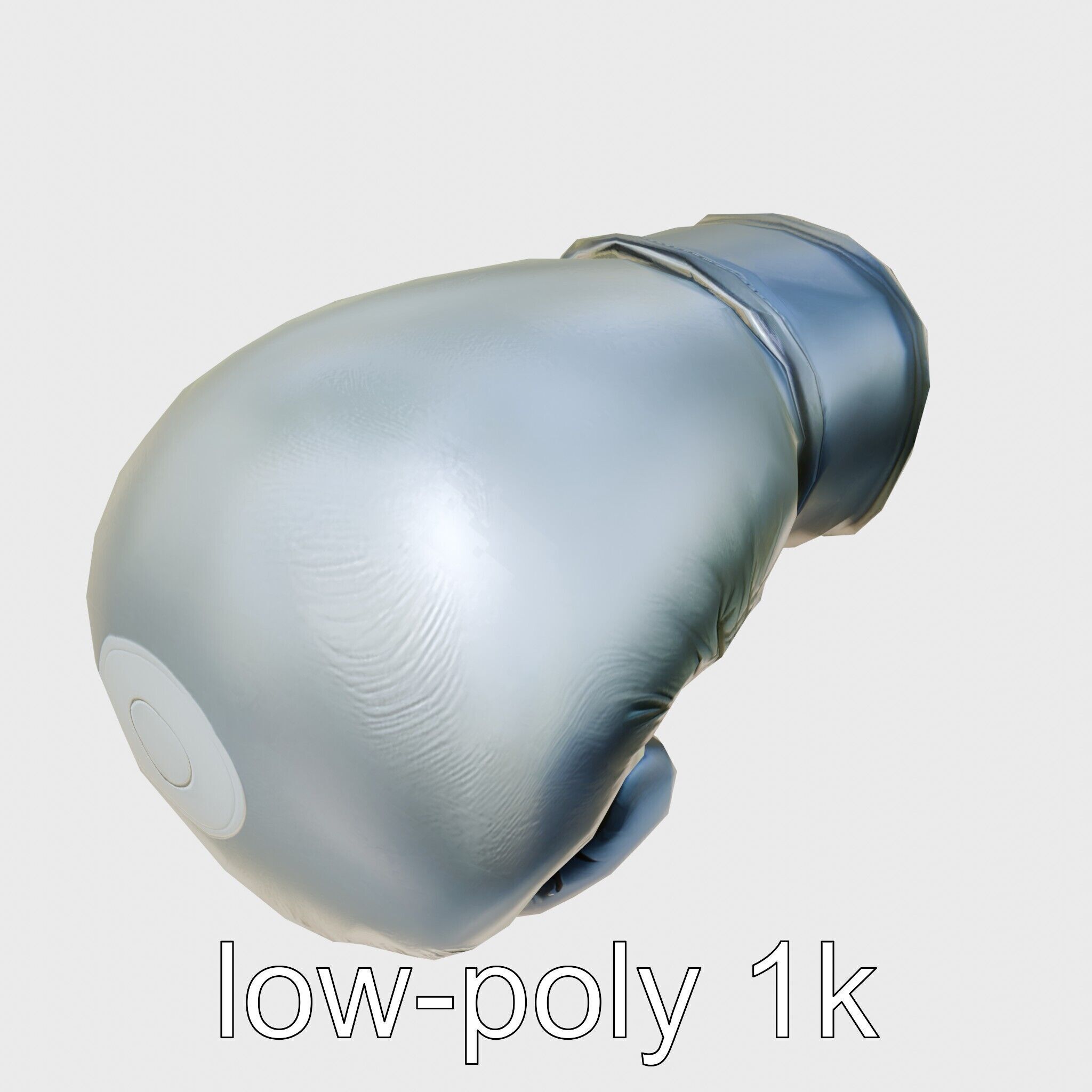 Boxing Glove with Protective Cushioning Model Low-poly 3D model_13