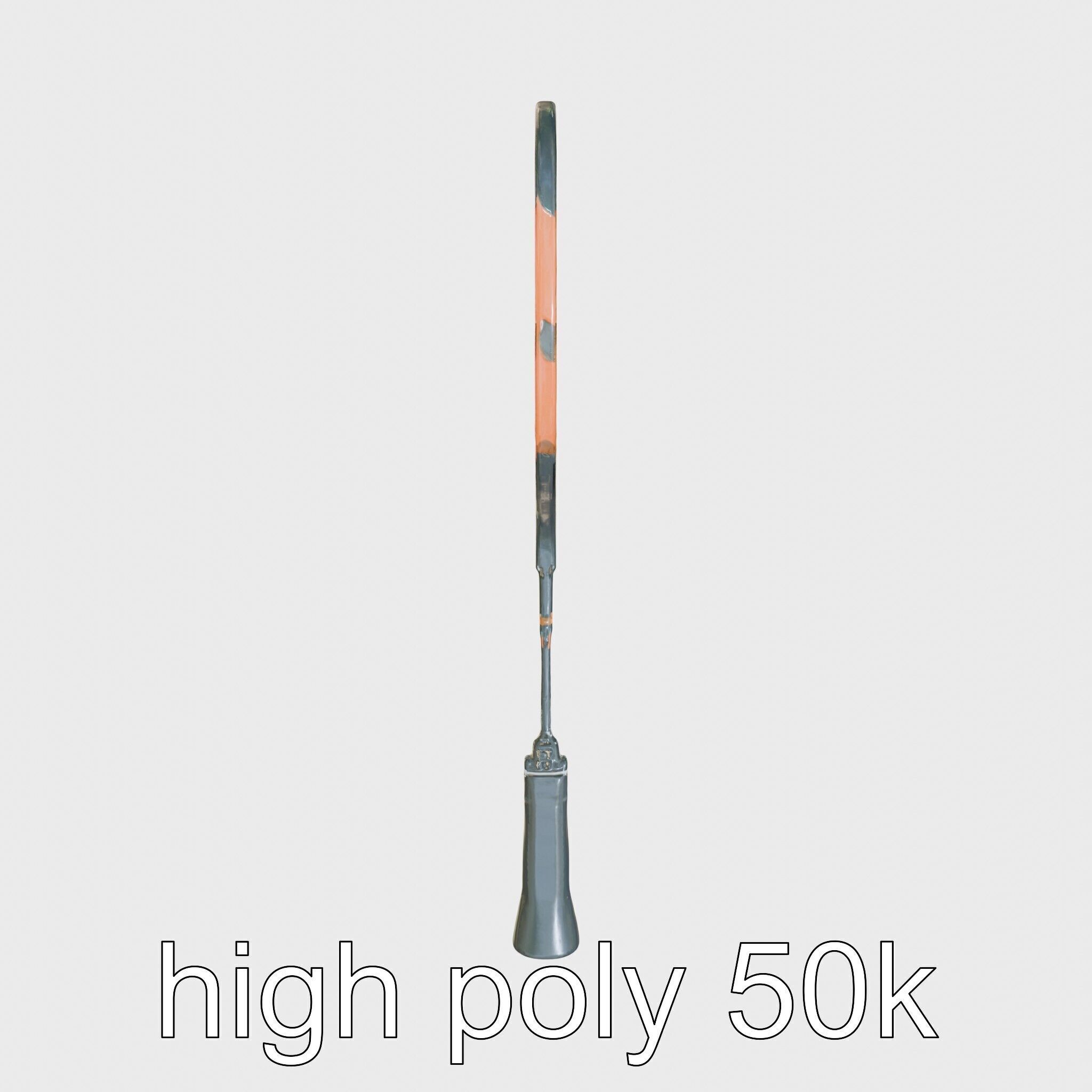 Light Aluminum Frame Badminton Racket for Fast Play Low-poly 3D model_20