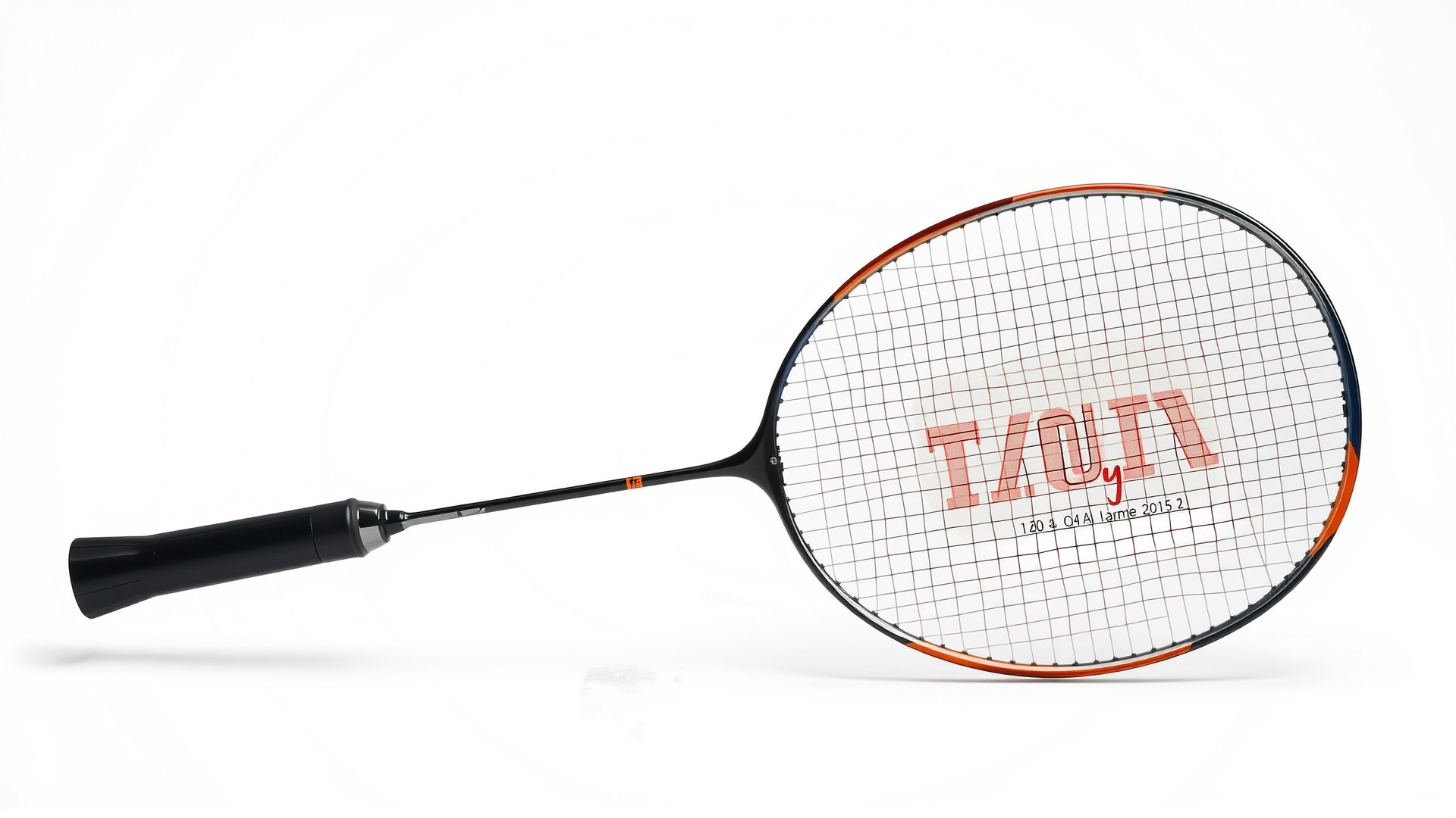 Light Aluminum Frame Badminton Racket for Fast Play Low-poly 3D model_6