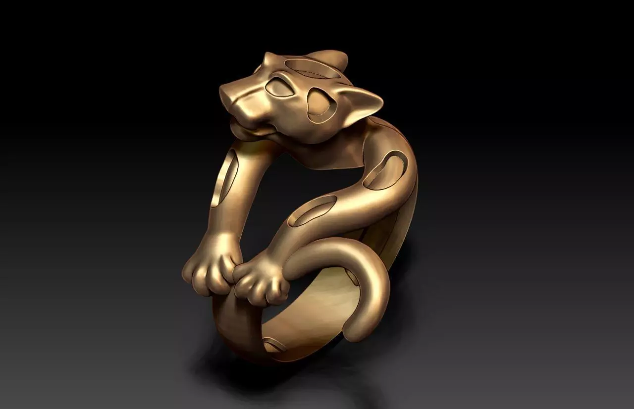 Panter Ring M40 3D print model