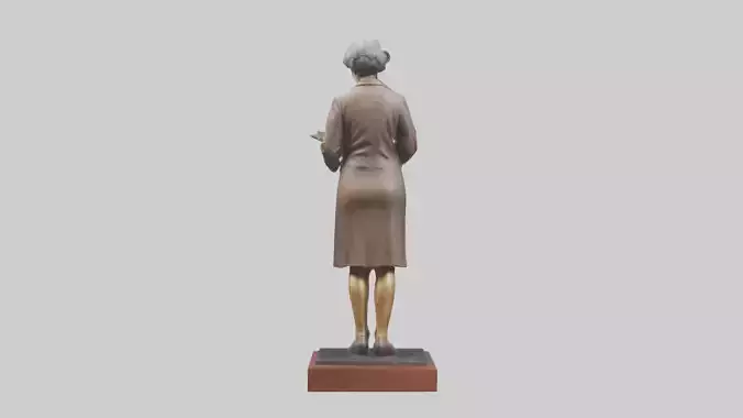 Harper Lee statue model