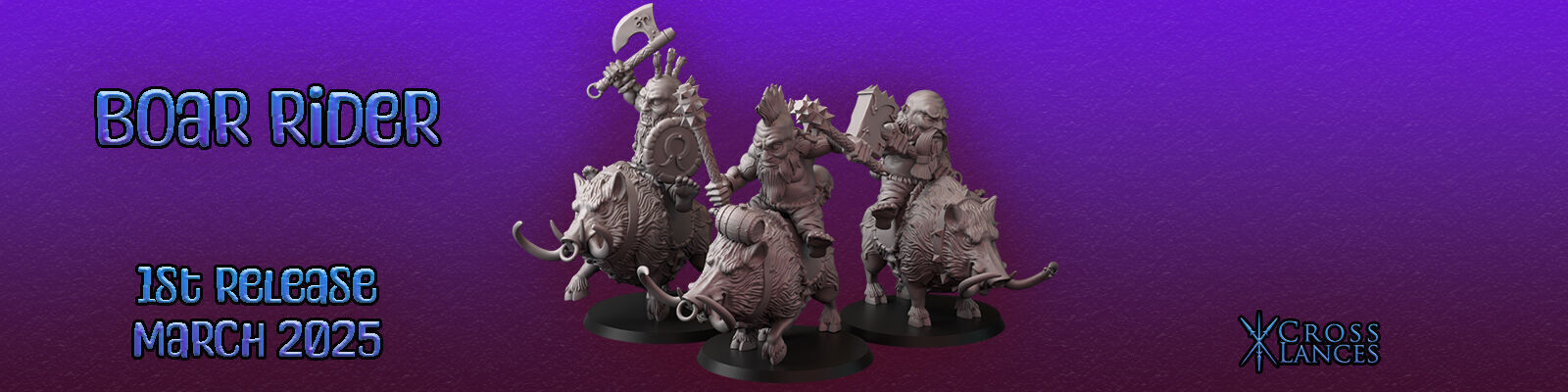 Boar Rider 3D print model_5