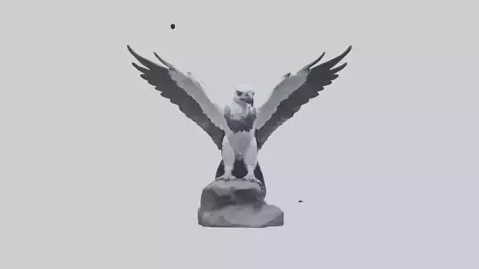 Harpy Eagle statue model