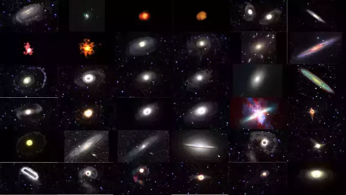 Galaxies Collection 3D model