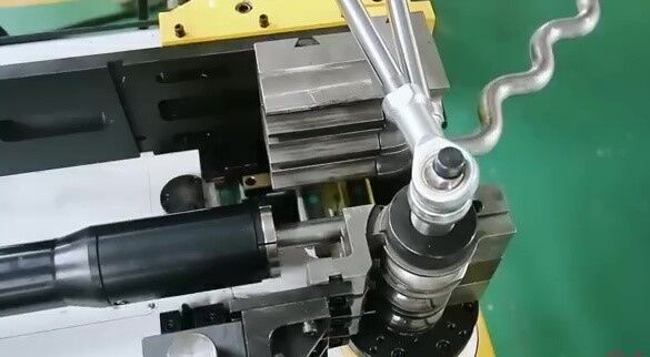 Automatic CNC Pipe Bending Machine 3D model_0