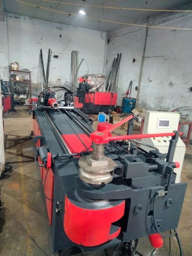 Automatic CNC Pipe Bending Machine 3D model_5