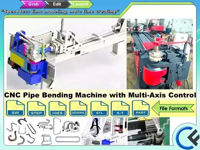 Automatic CNC Pipe Bending Machine