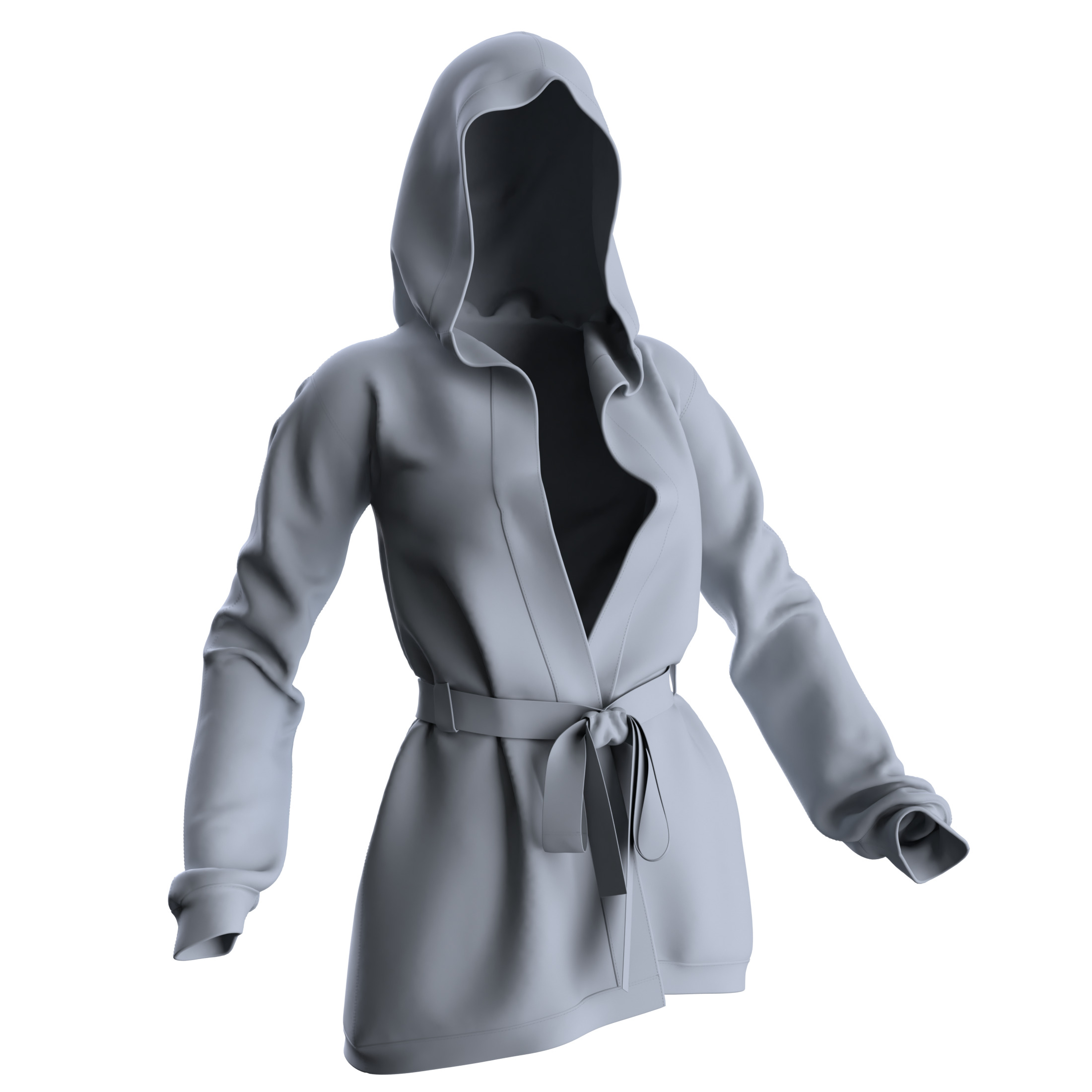 THE FINALS Boxing set  Female Clothes Outfit - Jacket Pants  3D model_2