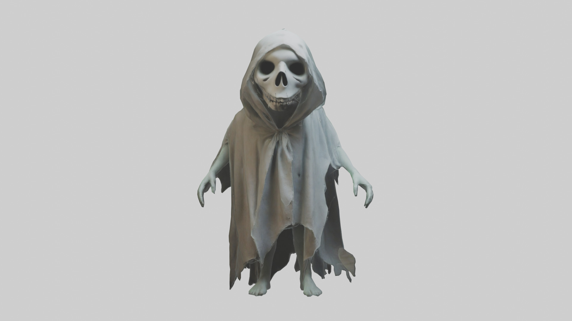 Haunted Phantom model Low-poly 3D model_9
