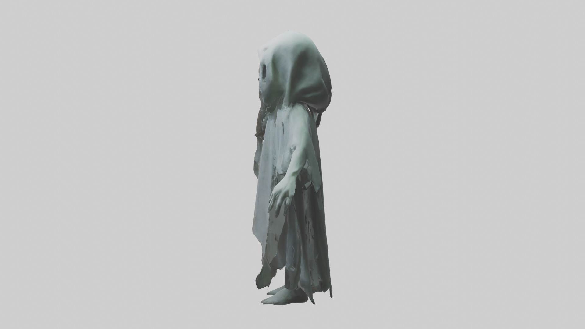 Haunted Phantom model Low-poly 3D model_12