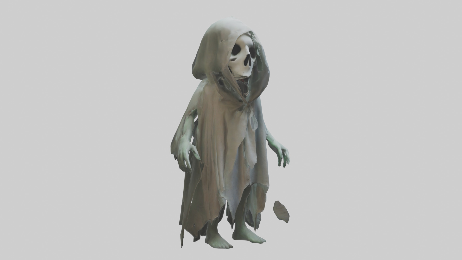 Haunted Phantom model Low-poly 3D model_7