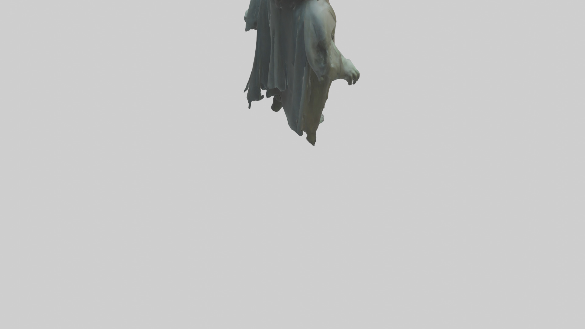 Haunted Phantom model Low-poly 3D model_4