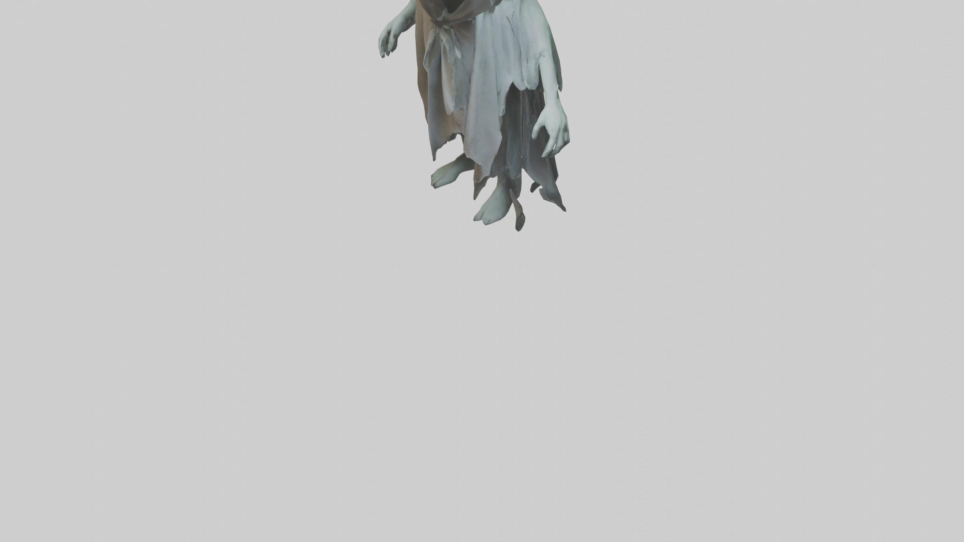 Haunted Phantom model Low-poly 3D model_5